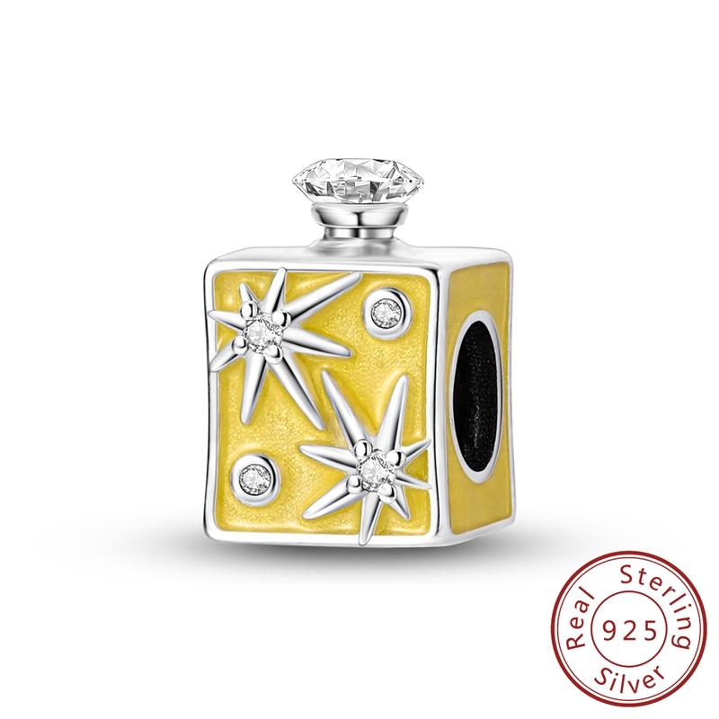 Медно-розовая помада Шкив Воздушный шар Велосипед Бабочка Подвеска-шарм Подходит для оригинального браслета Сделай сам Украшения
