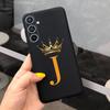 Для Samsung Galaxy A52 A52S A53 A54 5G Чехол Роскошные Буквы Короны Расписной Мягкий Тонкий Задняя Крышка Для Samsung A52 5G SM-A526B Fundas