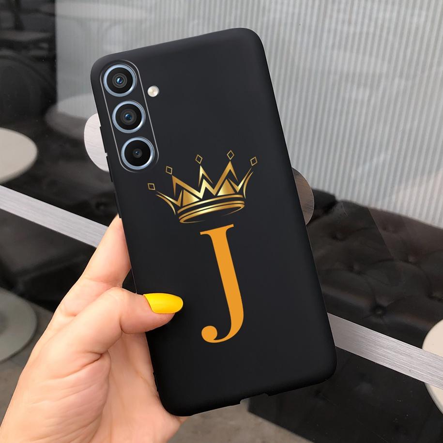 Для Samsung Galaxy A52 A52S A53 A54 5G Чехол Роскошные Буквы Короны Расписной Мягкий Тонкий Задняя Крышка Для Samsung A52 5G SM-A526B Fundas