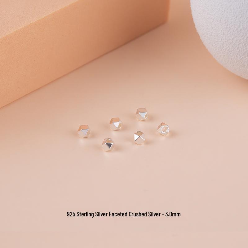 Россыпь бусин из стерлингового серебра 925 пробы для изготовления украшений своими руками: Разделительные бусины для браслетов и ожерелий