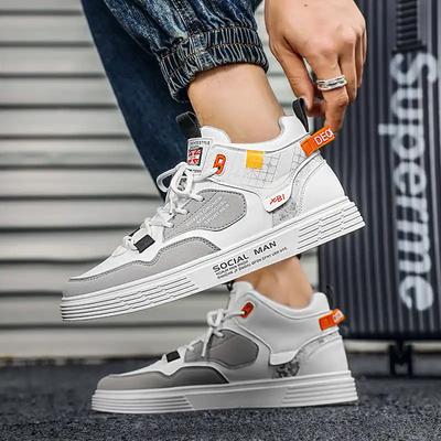 Ботинок на плоской подошве и толстом каблуке оранжевого цвета, повседневные роскошные дизайнерские кроссовки, цветная женская обувь, спортивная портативная обувь