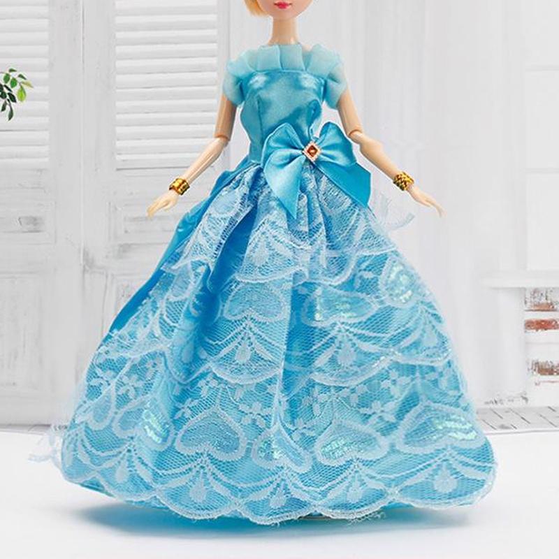 30 см, коллекция мини-кукол, одежда для девочек, игрушка, 3D, большие глаза, BJD, полная одежда принцессы, коллекция платьев, детская кукла, подарок