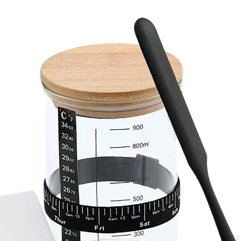 Набор банок для закваски с широким горлом для кухонных принадлежностей для выпечки хлеба