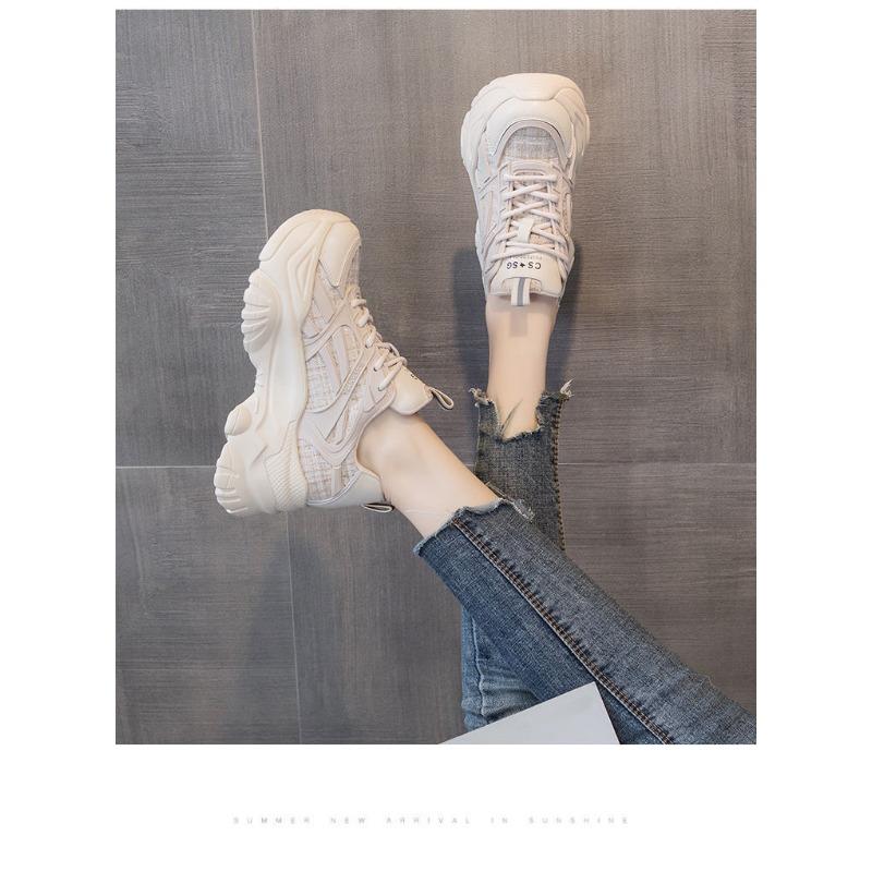 Универсальная повседневная дышащая спортивная обувь, увеличивающая рост