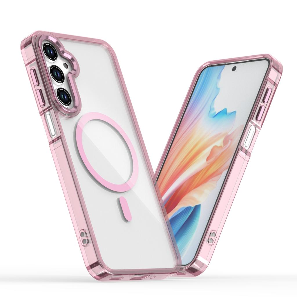 for Galaxy A25 A05 A05S Clear Magnetic Case,Compatible MagSafe Shockproof Protection Cover For Samsung Galaxy A55 A35 5G,A15