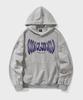 Серый худи El Bon Wild Oversized (фиолетовый)