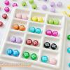 Colorful Candy M Bean Alloy Beads for DIY Handmade Bracelets & Necklaces