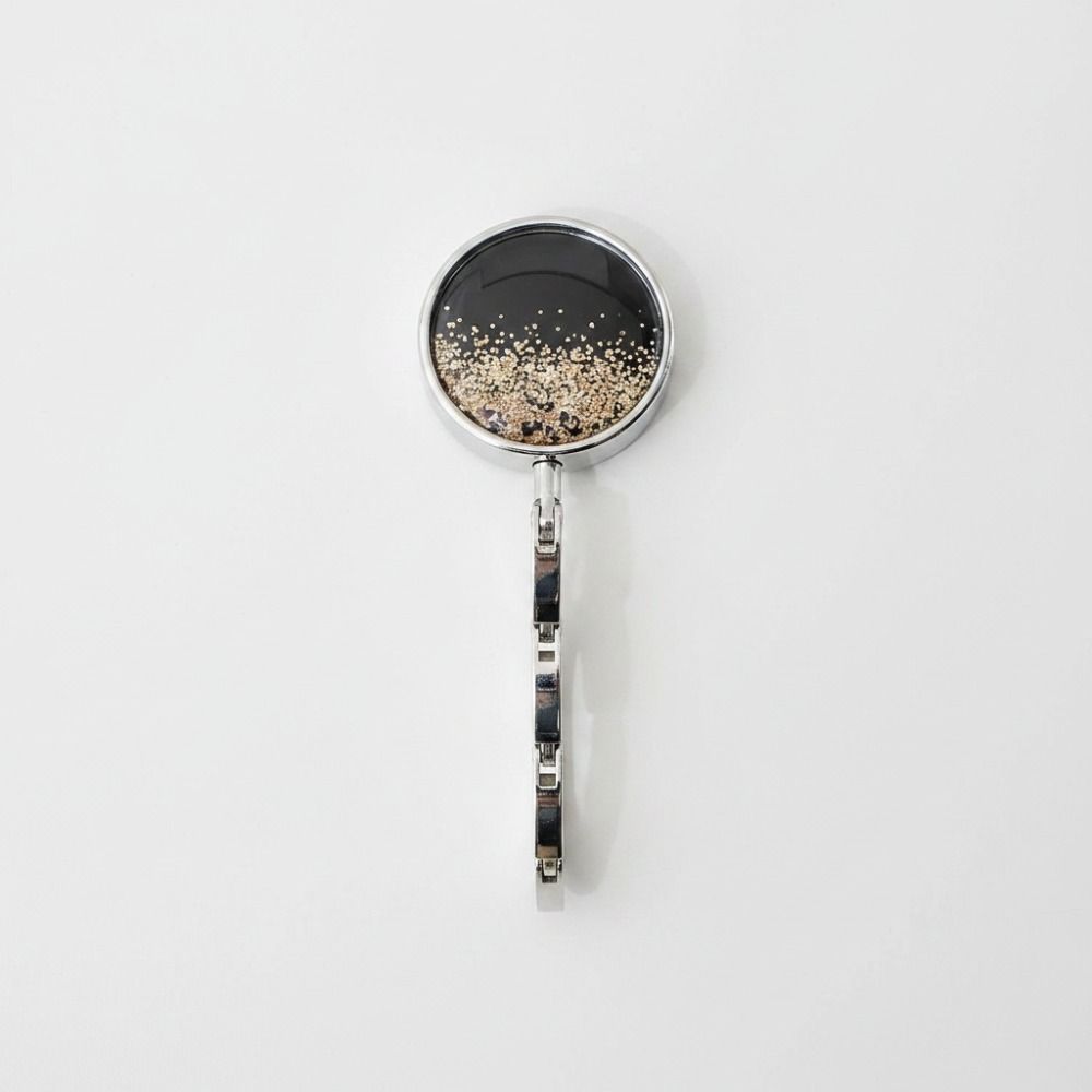2PCS Starry Sky Pattern Table Handbag Hanger Round Desk Purse Bag Hook Travel