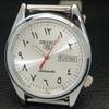 ВОССТАНОВЛЕННЫЕ ВИНТАЖНЫЕ SEIKO 5 AUTO 6309A ЯПОНИЯ МУЖСКИЕ АРАБСКИЕ СЕРЕБРЯНЫЕ ЧАСЫ a175402-2