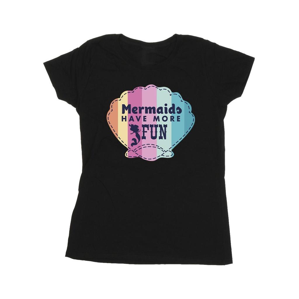 Disney Womens/Ladies The Little Mermaid Fun Cotton T-Shirt
