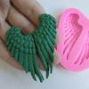 1Pcs Baby Angel Wings Silicone Mold Fondant Cake Decorating Tools Sugarcraft Chocolate Candy Clay Mould Cupcake Mold D0227
