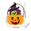 1 шт. портативная нетканая тканевая ручка для украшения Хэллоуина 3D тыква конфетный мешок Trick Or Treat милый