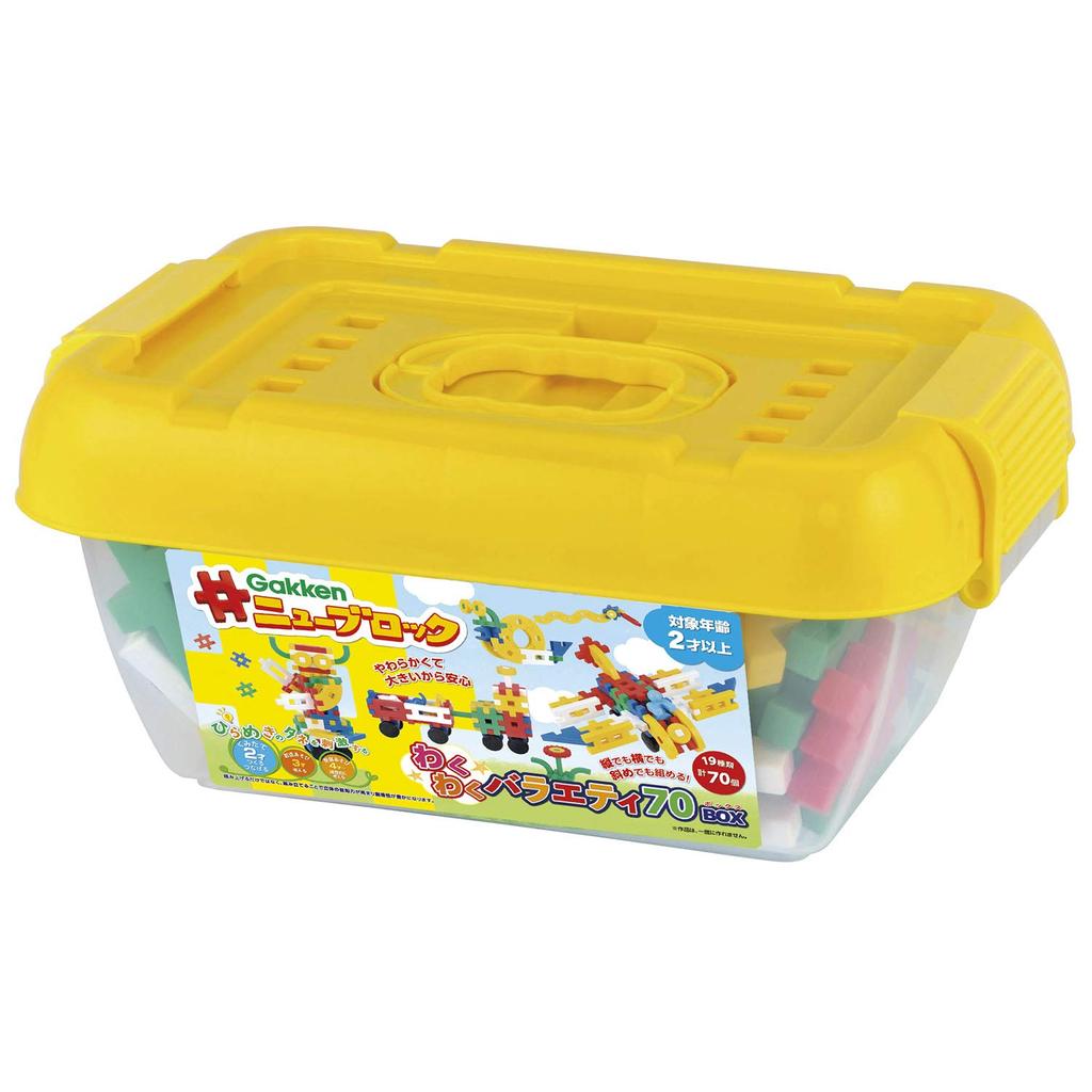 Гаккен Ста:Ful Gakken New Block Exciting Variety 70BOX 83191