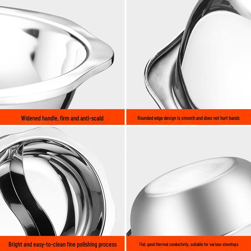 Stainless Steel Dual-Sided Hot Pot
