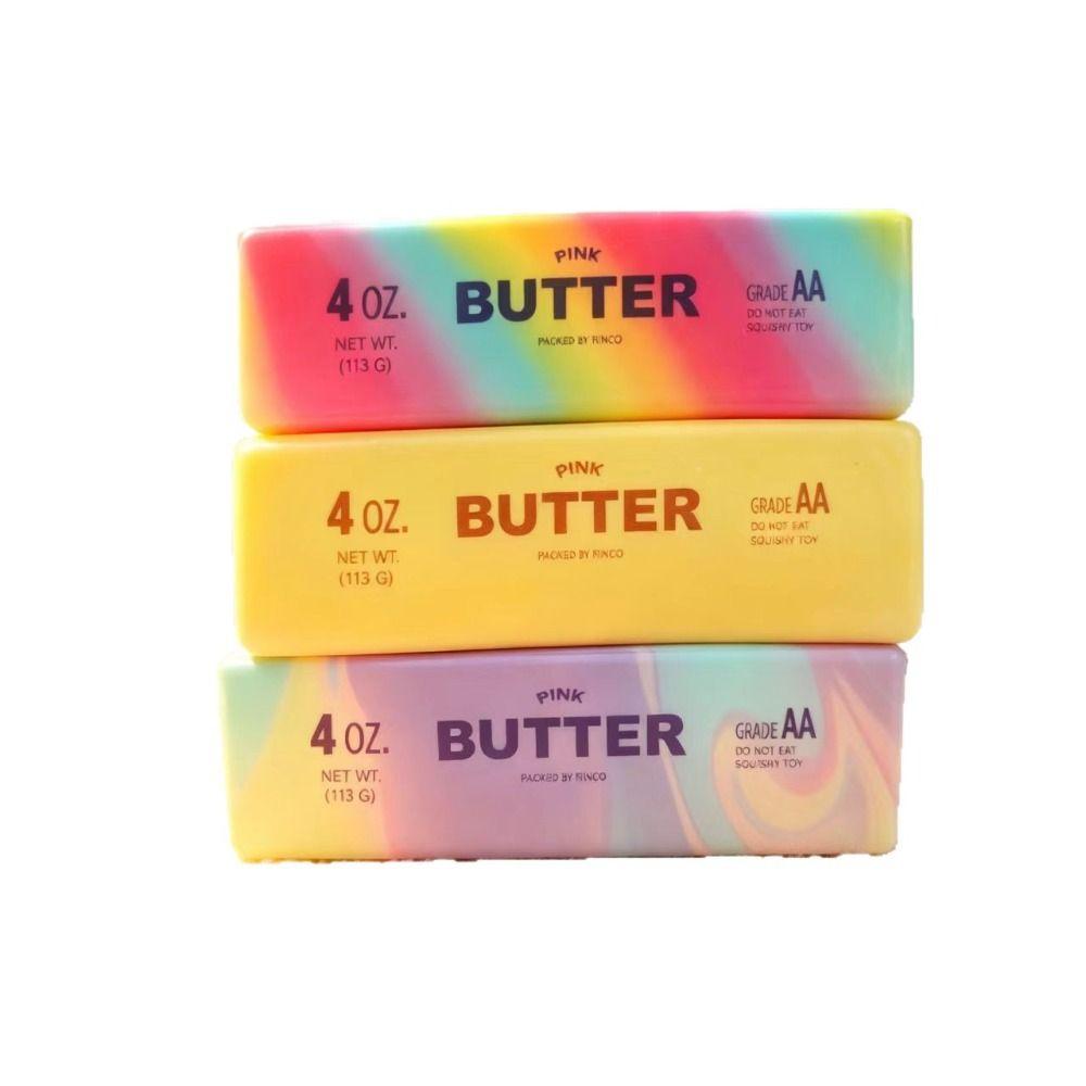 Relax Gift Soft Slow Rebound Butter Stick Release Hand Realistic Butter Sticks Children