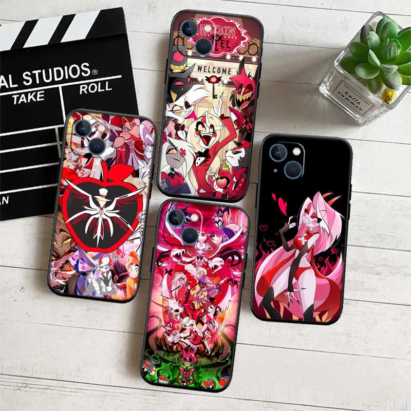 RE35 H-Hazbins Alastor H-Hotels Phone Case for Samsung Galaxy S20 S21 S22 Ultra FE + Plus A21S A22 A24 A25 A26 A30 A30S A31