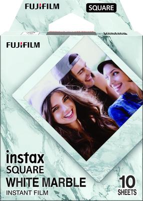 FUJIFILM квадратный формат пленки instax SQUARE белый мрамор INS SQ WHITEMARBLE WW1