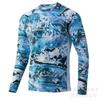 HUK fishing suit summer men's sunscreen outdoor sports fishing shirt quick-drying long-sleeved T-shirt lightweight breathable top