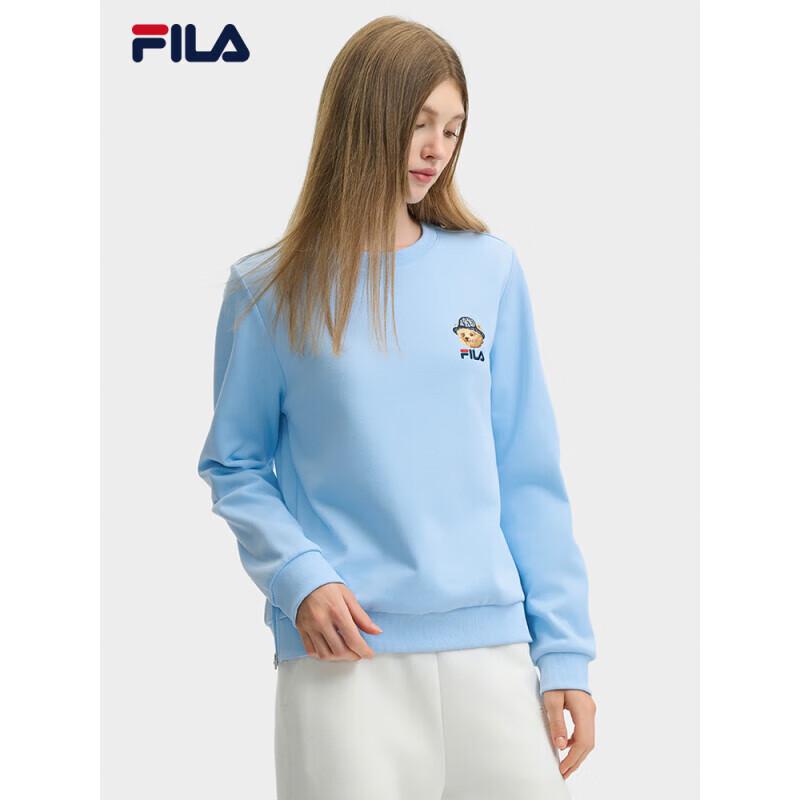 Fila Женский вязаный пуловер-свитшот с маленьким мишкой