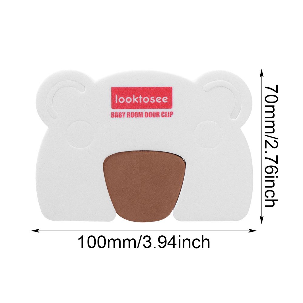 Kitchen Bedroom Door Clip Soft Door Stopper Guard Baby Kids Safety Finger Protector