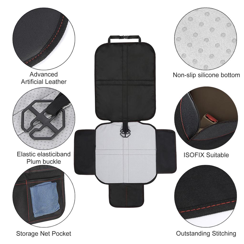 Car Seat Cushion Excellent Lightweight Auto Seat Protector-Baby Kids Child Safety Seat Insert Protector Mat for Driving