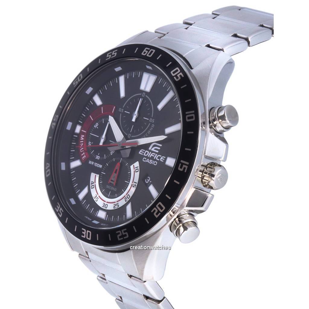 Casio Edifice Chronograph Analog Quartz EFV-620D-1A4V EFV620D-1A4 100M Мужские часы