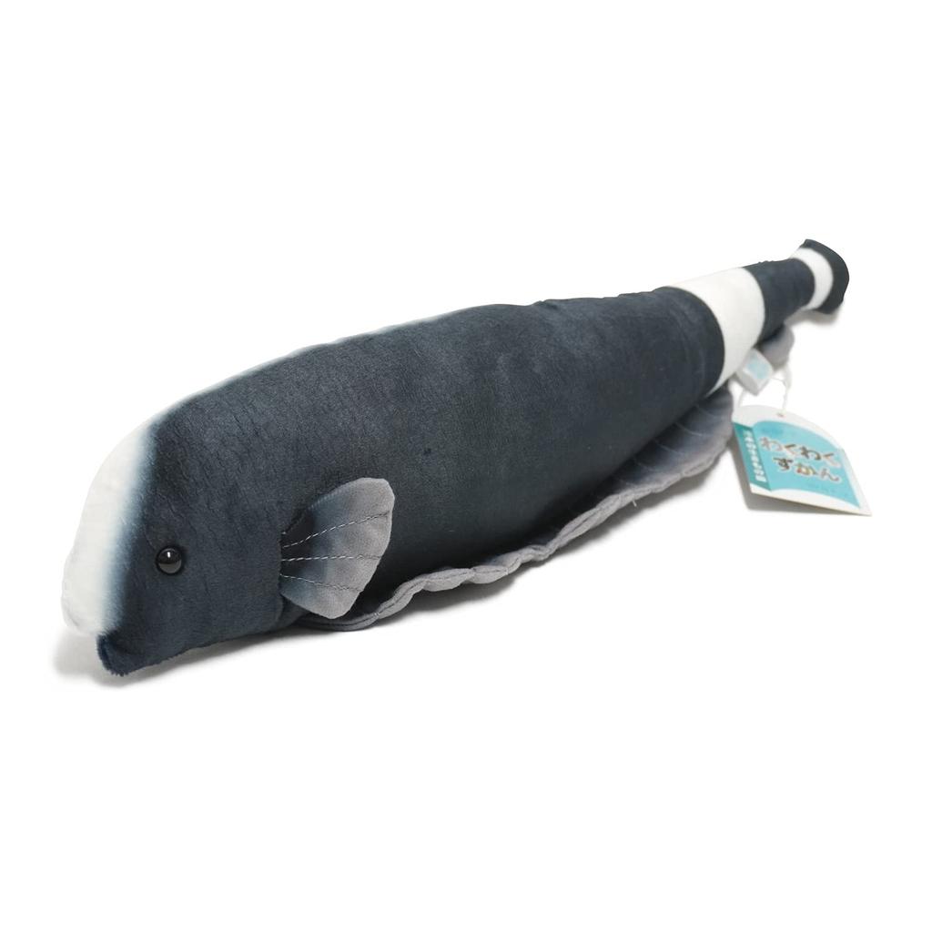 Exciting Illustrated Guide Freshwater Creatures Edition Animal Plush Toy - (Black Ghost)