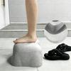 Стул-подставка для туалета из EPP, нескользящий, многофункциональный, подставка для ног для ванной, ступенька для детей и взрослых, серый