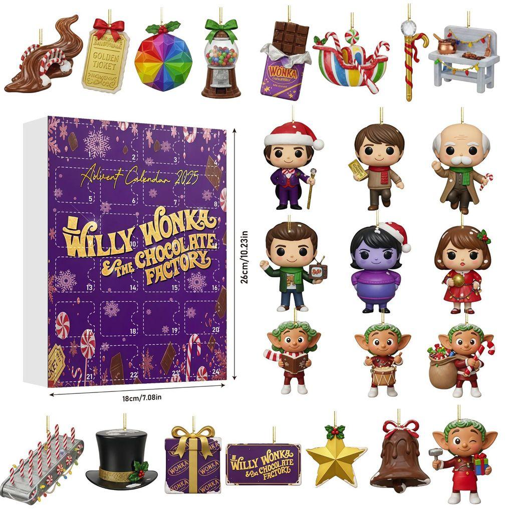 Stranger Things Acrylic Countdown Calendar For Holiday Decor And Collectors Gift