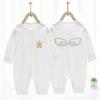 2025 New Pure Cotton Baby Jumpsuit for Spring, Autumn, and Winter - Newborn Toddler Inner Wear