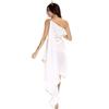 White Flowing Greek Goddess Halloween Dress Set