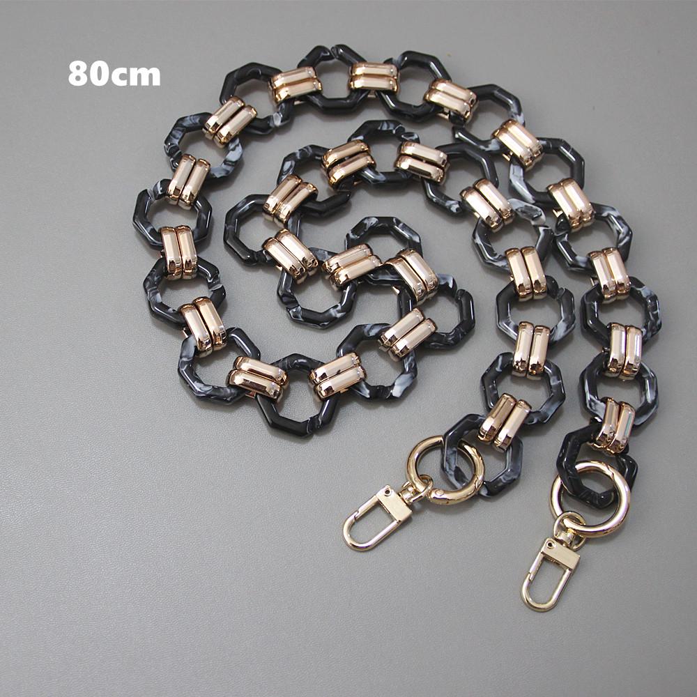 Новая модная женская брендовая сумка, аксессуар, цепочка, съемный сменный плечевой ремень, женский плечевой клатч «сделай сам», полимерные цепи