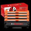 Jingcheng Compatible TN-2412 Black Toner Cartridges 4-Pack