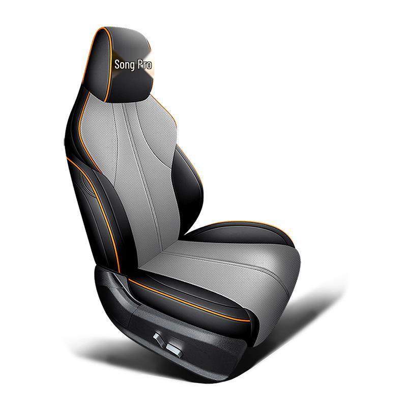 BYD Song PRO dm-i Universal Leather Car Seat Cushion: Four-Season Full Coverage