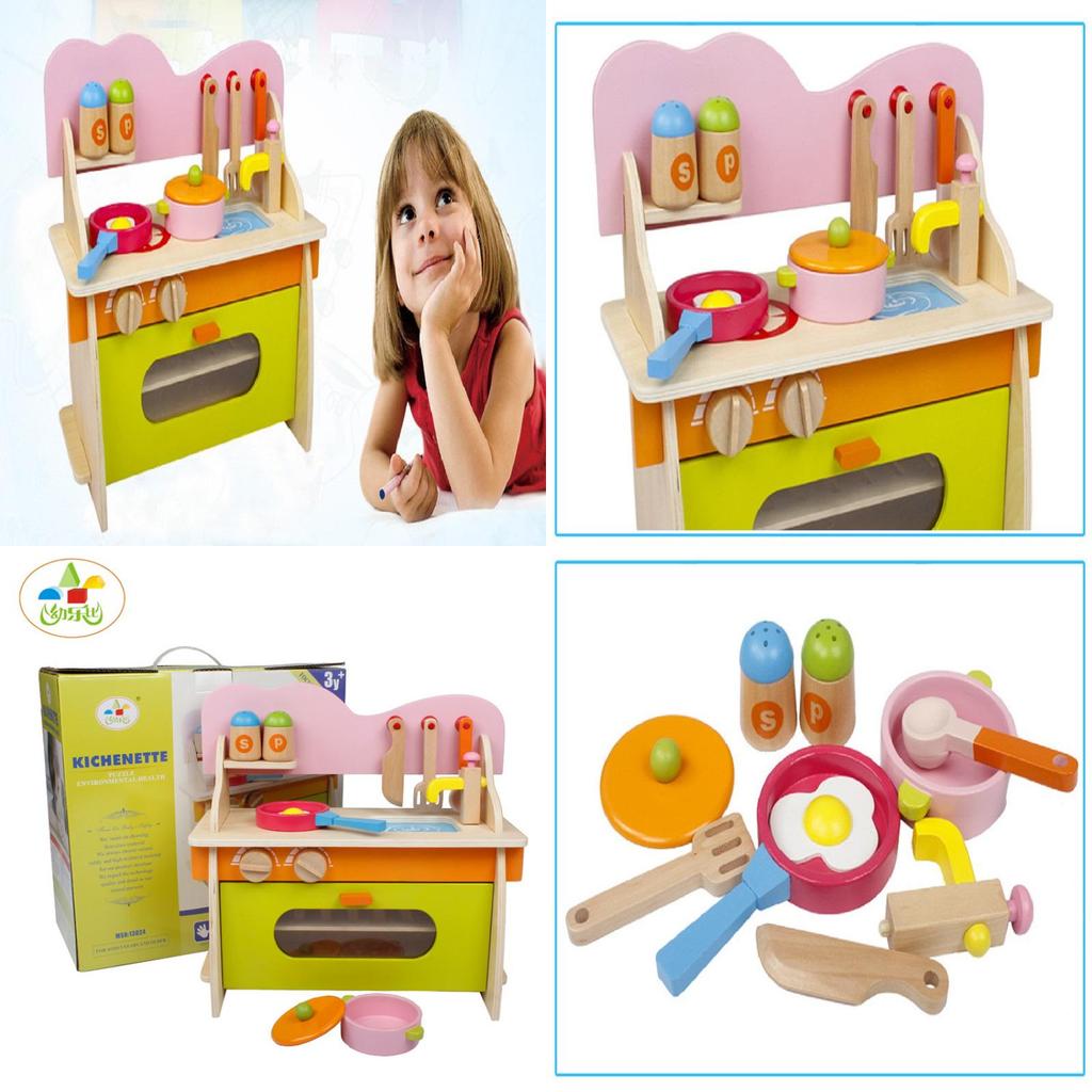 Versatile Wooden House Kitchen Toy Crafted For Endless Fun And Imaginative Play