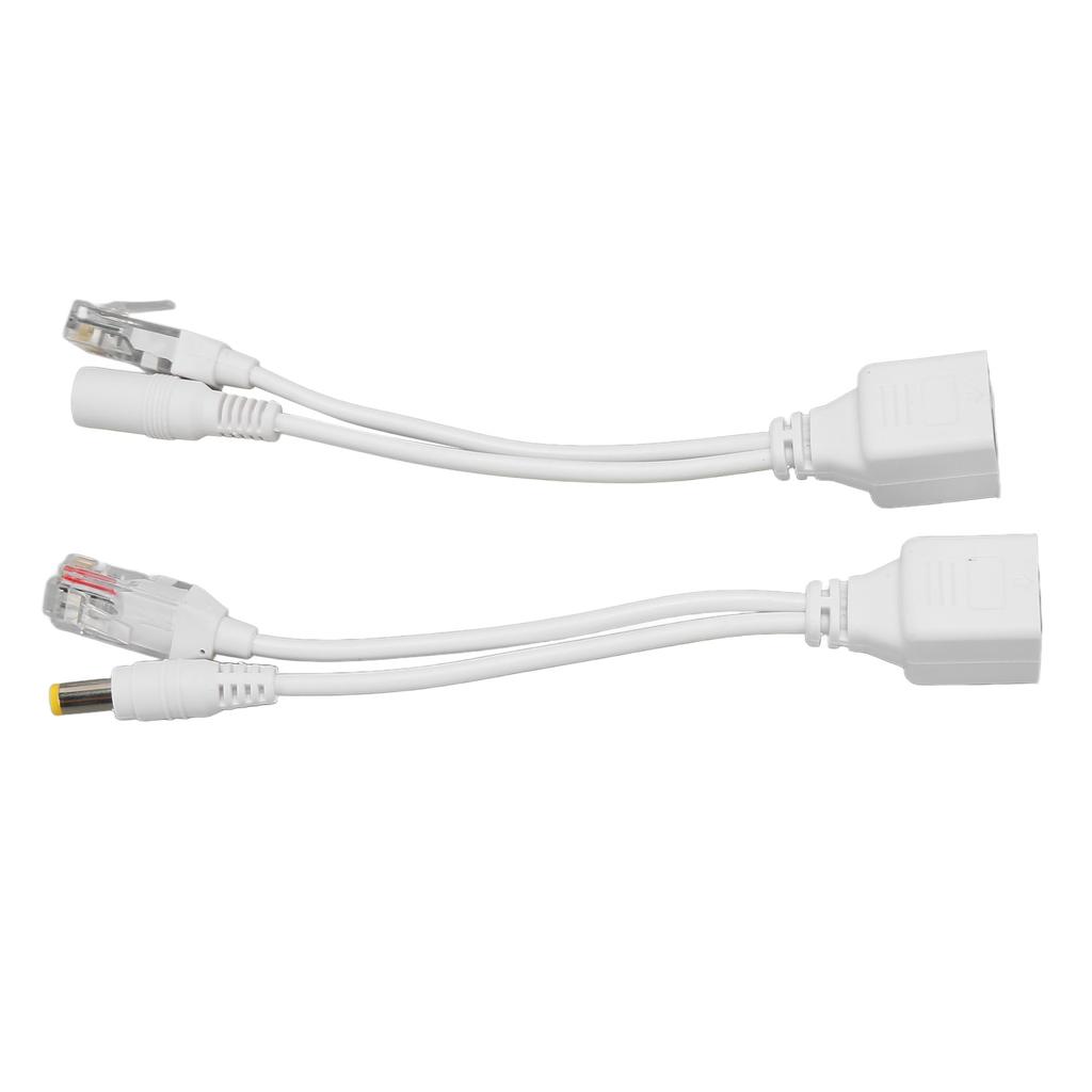 12V POE Splitter Adapter Stable Easy To Install Plug and Play Waterproof POE Splitter Adapter Male Female for IP Camera