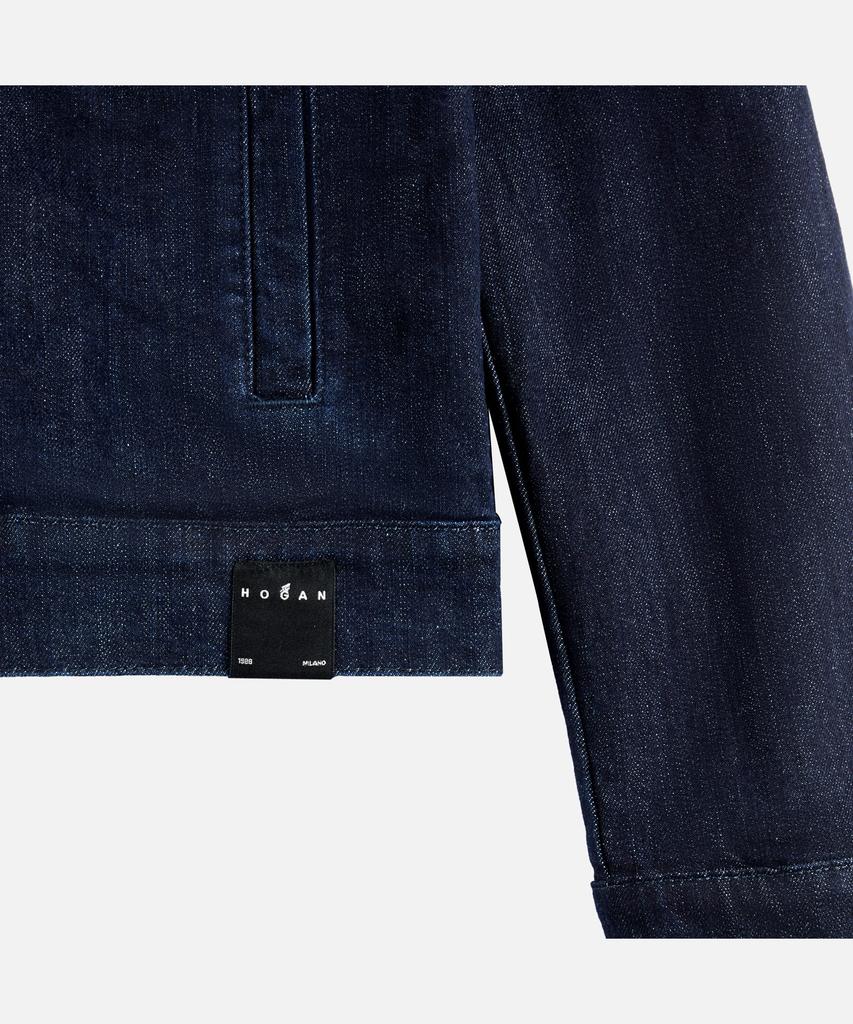 Hogan Men'S Denim Trucker Jacket