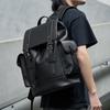 Backpack Men's Backpack Large Capacity Business Computer Bag Leather Fashion High School Student Bag