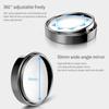 2Pcs 360 Degree Adjustable Blind Spot Mirror Car Auxiliary Rearview Convex Mirror Round Frame Wide Angle Mirrors for Car Reverse
