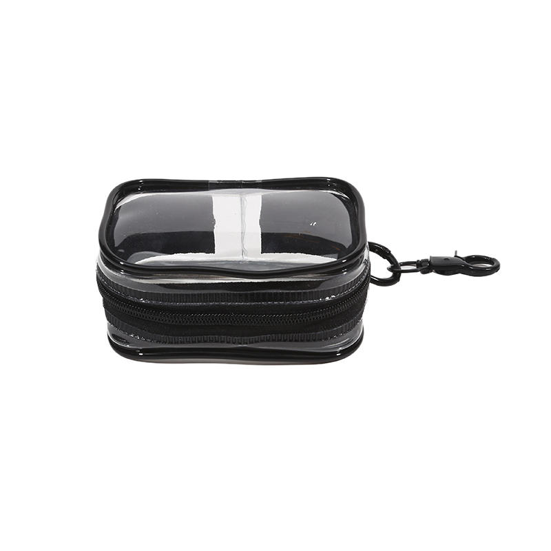 Маленький прозрачный пакет для демонстрации фигурок с брелоком, чехол для переноски фигурок, предметов коллекционирования, высокое качество, портативный, на молнии, водонепроницаемый, мини-кошелек для кукол