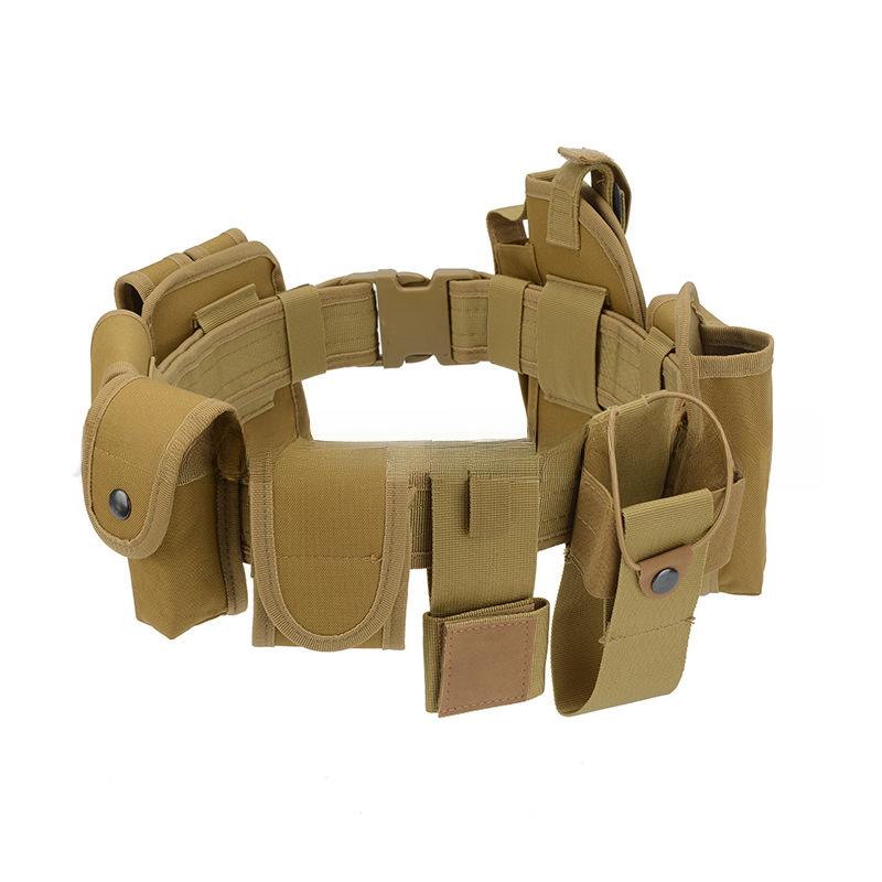 Комплект из десяти тактических нейлоновых многофункциональных водонепроницаемых поясных ремней