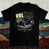 Популярная группа Volbeat Потряси и стряхни Пыль Черный Размер S 234XL Футболка Унисекс HNB270 Унисекс Футболка