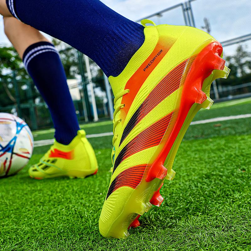 Новые низкие мужские и женские футбольные бутсы с длинными ногтями, сломанные ногти, тренировочные бутсы для соревнований, мужские и женские взрослые спортивные футбольные бутсы