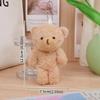 10Pcs Stuffed White Bear Plush Keychain Cartoon Animal Bear Plush Dolls Little Bear Plush Toy  Kids