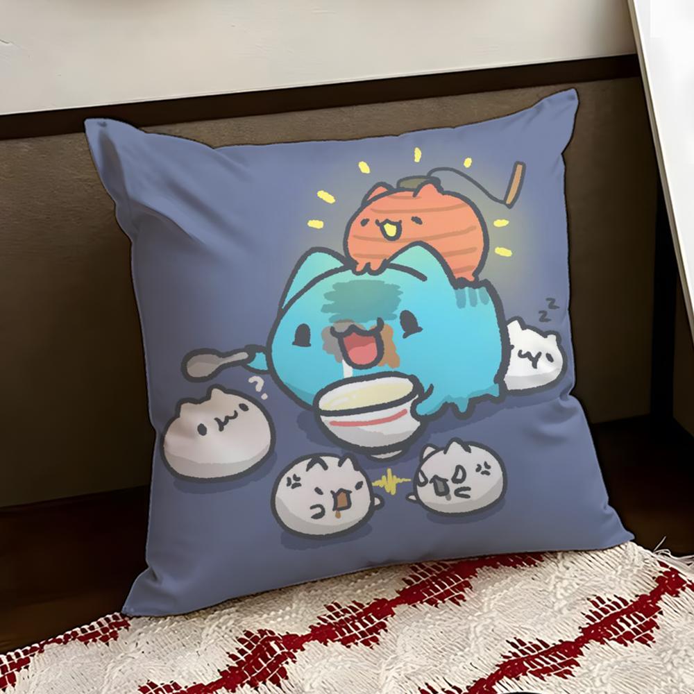 BBugcat CCapoo Cushion Cover Reversible Soft Durable Pillow Cover Home Car MultiScene Use for Daily Comfort