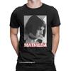 Мужская футболка Mathila Leon The Professional Натали Портман Фильм 90-х Премиум Хлопок Одежда Новинка Футболки Подарок на День Рождения Футболка