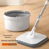 Ленивое домашнее вращающееся ведро для швабры с отделением для грязи, автоматическим подъемом и отжимом, без необходимости мыть руками