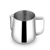 Watchget Milk Pitcher, Milk Jug, Latte Art Pitcher, Milk Frother Jug, Milk Frothing Pitcher with Graduated Marks, Stainless Steel, 500ml (16oz)