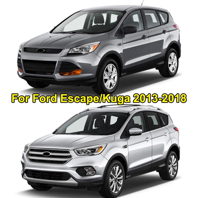 Для Ford Escape Kuga 2 2013 2014 2015 2016 2017 2018 хромированный спойлер на заднее окно, накладка на стойки, молдинг, украшение