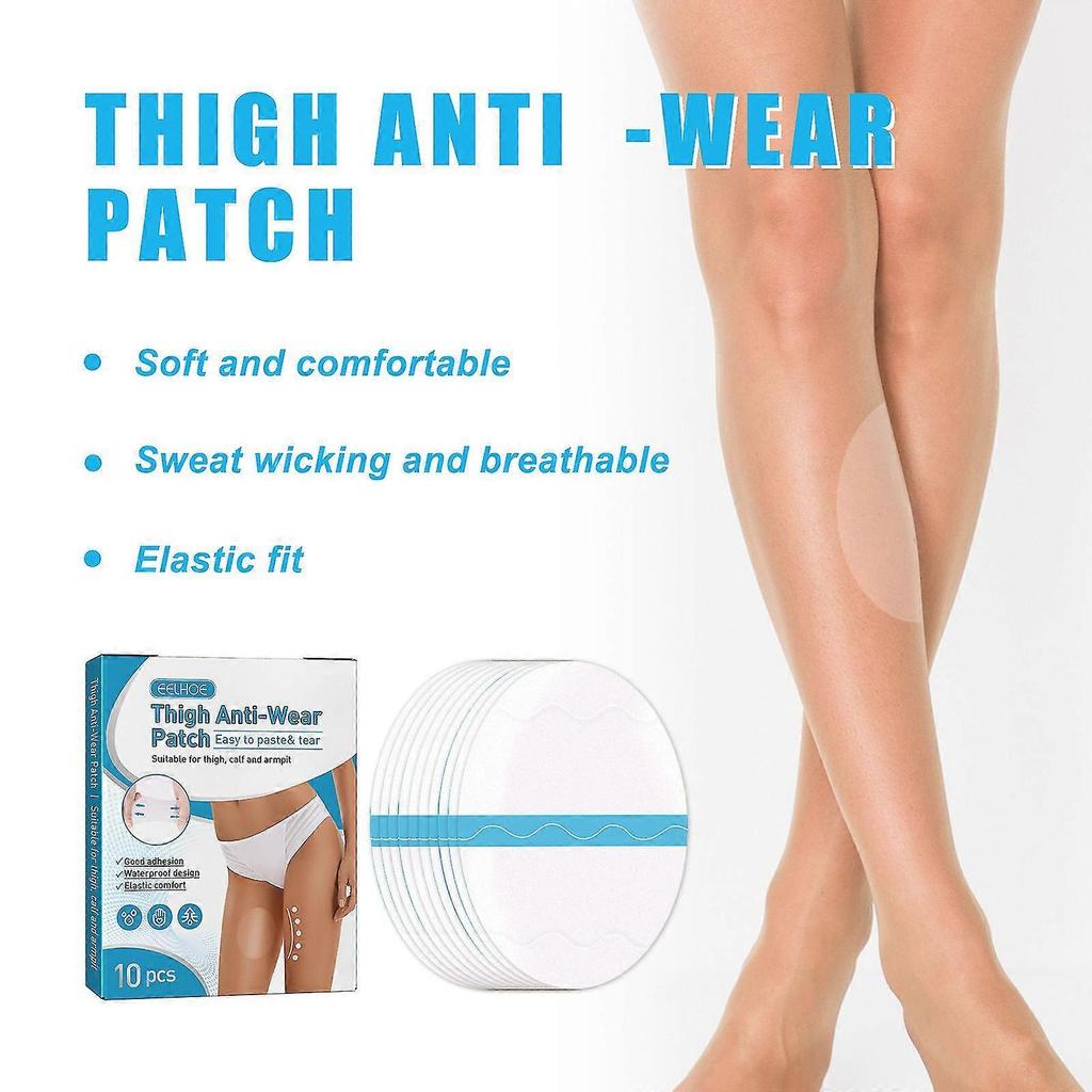 Anti-friction Thigh Stickers Invisible Anti-friction Thigh Stickers High-elastic Leg Guards Knee Calf Anti-friction Random Stickers